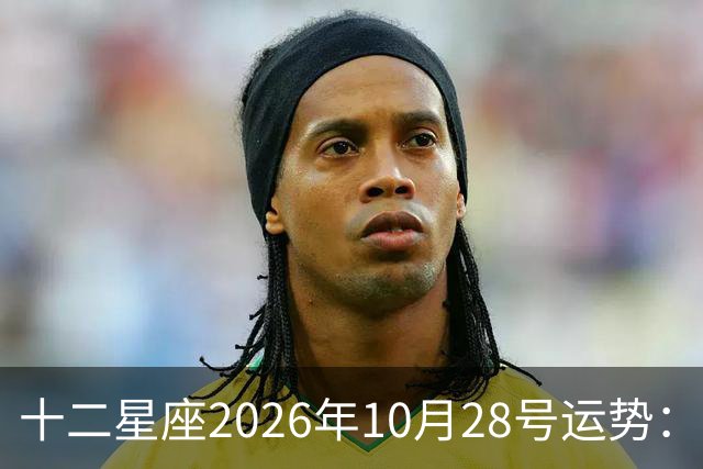 十二星座2026年10月28号运势：生活节奏变得欢快
